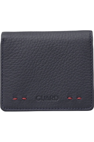 Guard Lacivert Hakiki Deri Yatay Mini Boy Erkek Cüzdan // Grd260226wt1820 Diğer