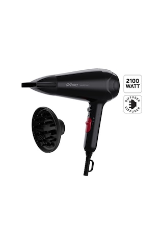 Hairstar Saç Kurutma Makinesi - Siyah - Ar5113