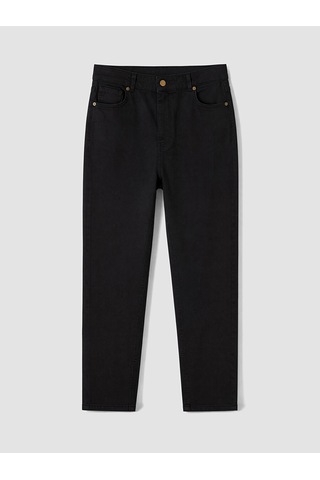Lcw Curve Siyah Büyük Beden Slim Fit Kadın Jean Pantolon