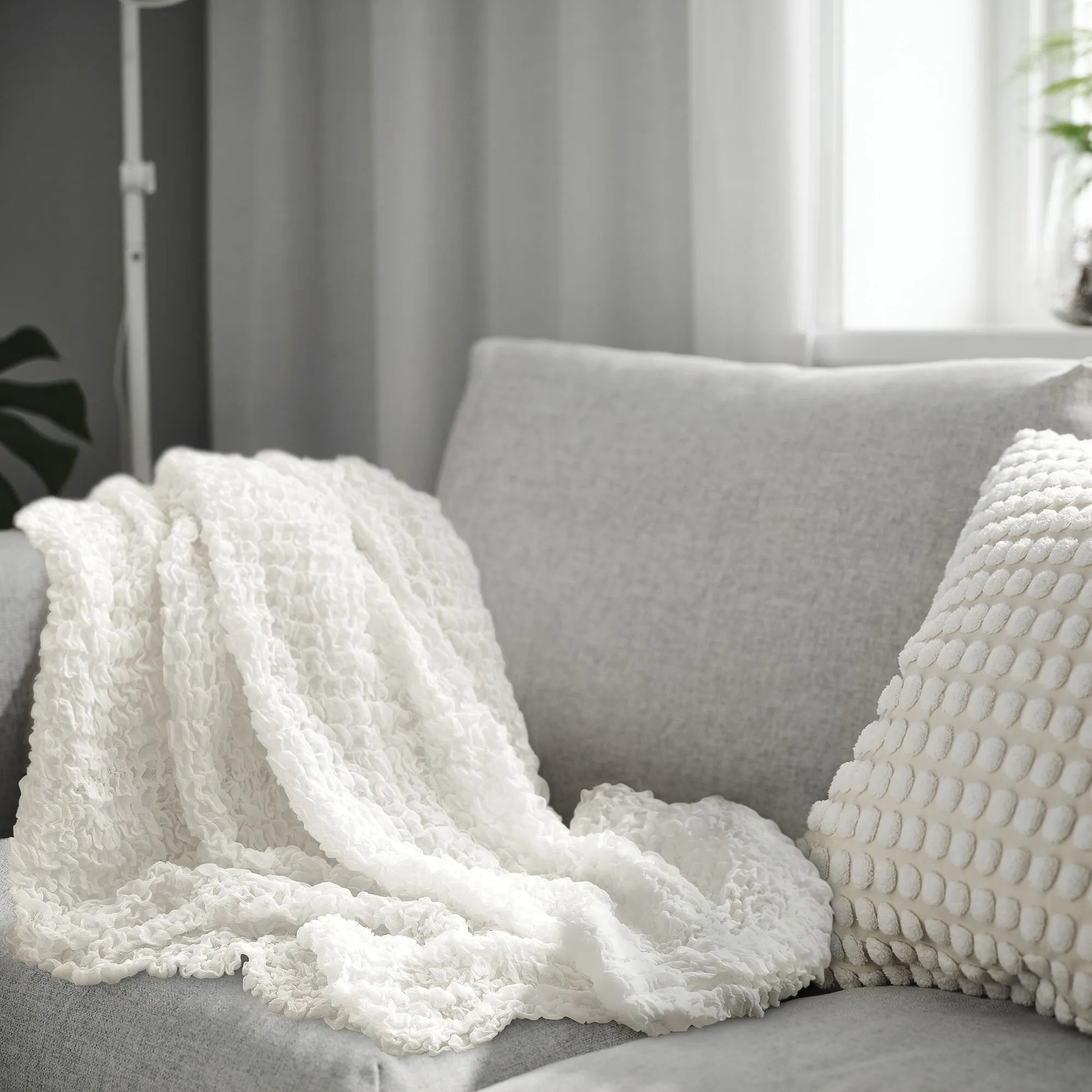 Ikea Ofelıa Beyaz 130x170 Cm Örtü