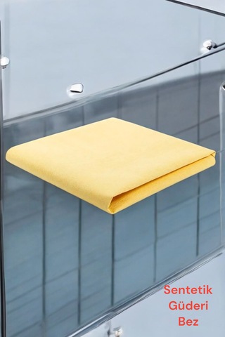 Mikrofiber Güderi Profesyonel Oto Kurulama Bezi Ve Cam Bezi 50x70
