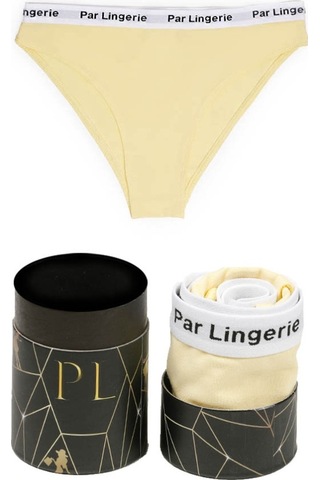 Parlingerie Kadın Slip Külot Sarı