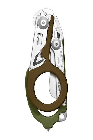 Leatherman Kamp Raptor Rescue Woodland Çok Amaçlı Makas Çok Renkli