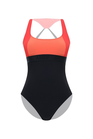 Roxy Actıve Colorblk One Siyah Kadın Mayo