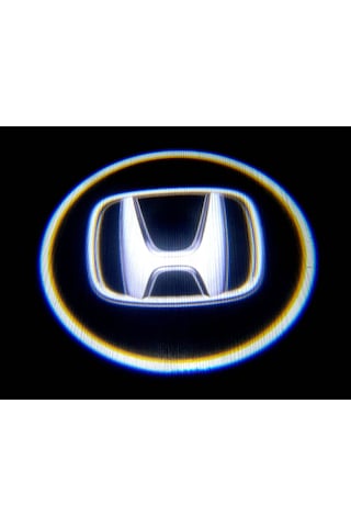 Honda Araçlar İçin Gümüş Pilli Yapıştırmalı Kapı Altı Led Hayale
