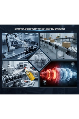 Restoreplus Antıfrıctıon Ptfe Dry Lube Ptfe İçeren Kuru Yağlayıcı Sprey