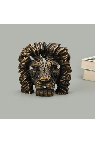 Evidea Deco Leone Dekor - Gold / Siyah - 14,5 Cm Altın / Siyah