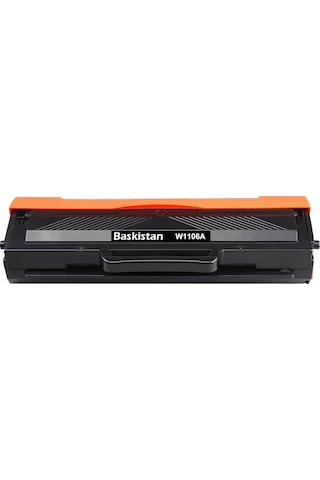 Baskistan HP Laser 107a 106A W1106A Siyah Toner Uyumlu Çipsiz