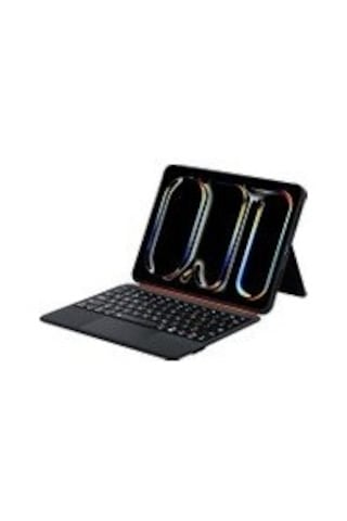 Bix Ik02 Manyetik Ayrılabilir İpad Uyumlu Için Touchpad Li Klavye Kılıfı Bluetooth 6.0 Type-c Şarjlı 7 Renk Bant