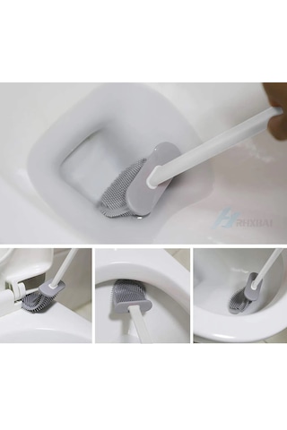 Hijyenik Klozet Temizleme Silikonu Esnek Fırça Go50607941090 Çok Renkli