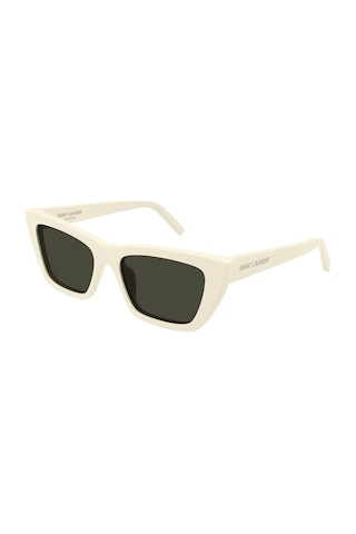 Saint Laurent Sl 276 Mıca 056 Kadın Güneş Gözlüğü Beyaz