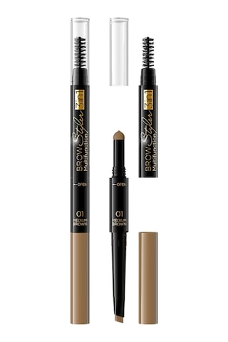 Brow Styler 3 In1 Multıfunctıon 02 Koyu Kahverengi Kaş Kalemi Diğer
