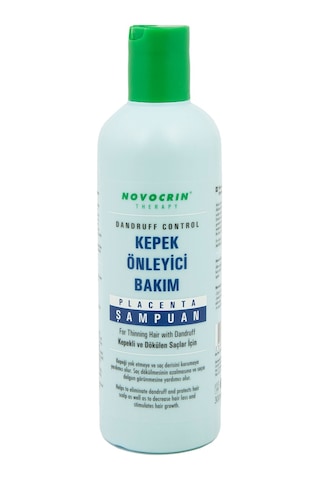Novocrin Placenta Kepekli ve Saç Dökülmesine Karşı Şampuan 300 ML
