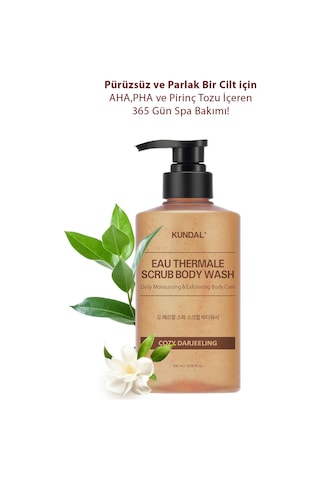 Kundal Cozy Darjeeling Nemlendirici ve Arındırıcı Tanecikli Vücut Yıkama Jeli 500 ML