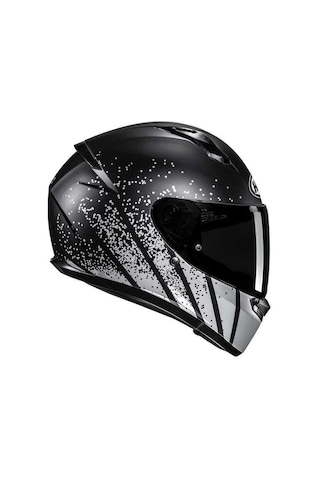 Hjc C10 Haven Mc5sf Kapalı Kask Siyah Beyaz