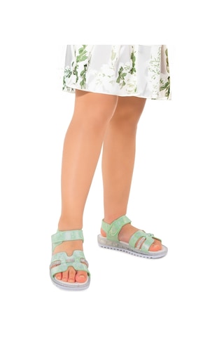 Kiko Kids Kız Çocuk Sandalet Arz 2345 Mint Yeşili