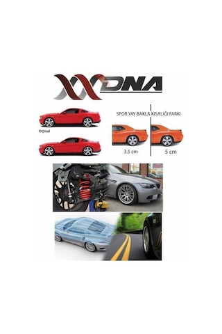 DNA Dacia Duster 4x4 Uyumlu Yükseltme Spor Helezon Yay