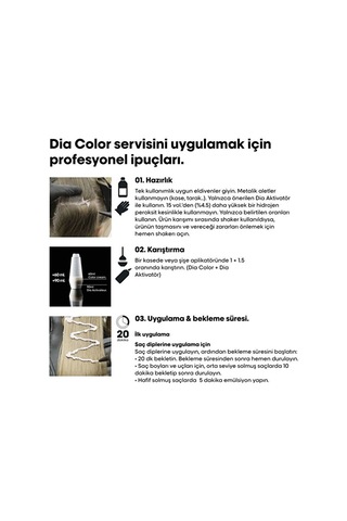Dia Light Amonyaksız Parlak Saç Boyası 60ml 5.1 - Açık Kestane Kü