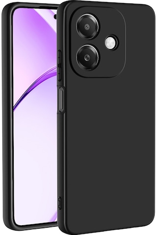 Oppo A3 4g Kılıf Zore Mara Lansman Kapak Siyah