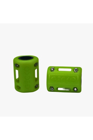 Motosiklet Koruma Demiri Takozu Gecko Universal Kare 100 Mm 2 Li Reflektif Sarı