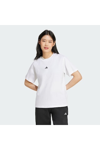Whıte/black Adidas Kadın Günlük T-shirt W Sl Sj T Jc5944 Beyaz