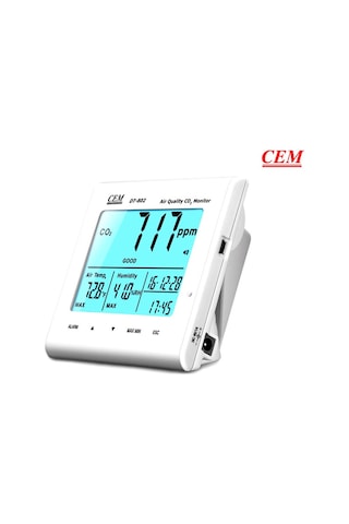 Cem Dt-802 Hava Kalitesi Ölçüm Cihazı, Karbondioksit Ölçer