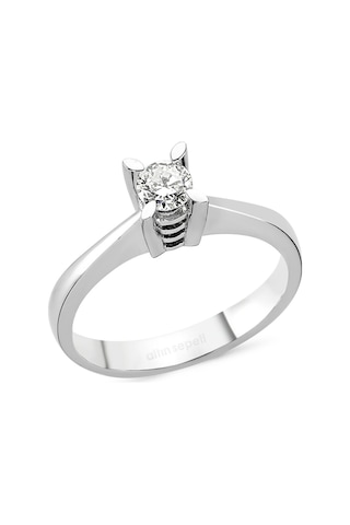 Tektaş Pırlanta Yüzük 0,30 Ct Yzas8004 Altınsepeti