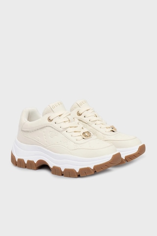 Guess Bayan Ayakkabı Flfbrt Pel12 Cream Krem Krem