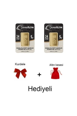 Vıctorıa Gold 2 Adet 5 Gr 24 Ayar 995 Altın (Nadir Yada Gar )