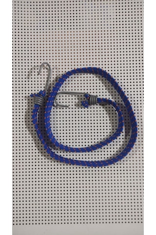 Bagaj Lastiği Yassı Tip 1.5 Cm Enli Yassı Tipli Metal Kancalı 100 Cm Yerli Üretim Kod :dmx4751