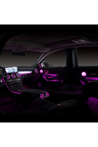 Mercedes C W205 2015-2021 Uyumlu Yedek Parça İç Ambiyans Aydıntma 3 Rengi 64 Renge Yükseltmek İçin