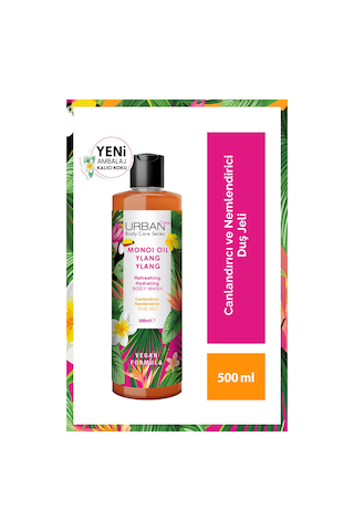 Urban Care Monoi Oil Ylang Ylang Canlandırıcı ve Nemlendirici Duş Jeli 500 ML