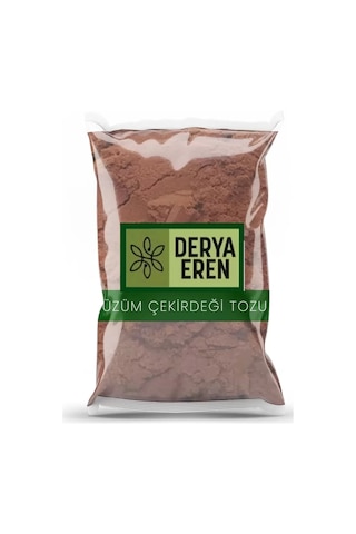 Derya Eren Siyah Üzüm Çekirdeği Tozu Öğütülmüş 1 KG