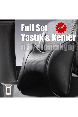 Mercedes Gl Koltuk Başlığı Emniyet Kemer Kılıfı Siyah (420155163)