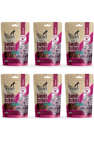 Cat Lamb Bites 6x60gr. Kuzu Etli, Kedi Ödül Maması