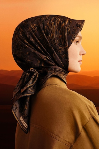 Armine Sura İpek Eşarp - 2025/2026 Sonbahar Kış - 9431d01 S Antrasit