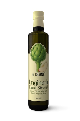 La Graıne Enginarlı Elma Sirkesi 500 Ml La Graıne Enginarlı Elma Sirkesi 500 Ml