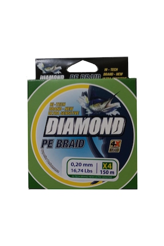 Bauer Diamond 4x 150mt İp Misina 0.16mm