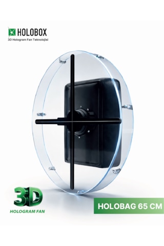 Holobox 65 Cm 3d Hologram Sırt Çantası Holobag
