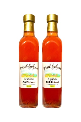 Güzel Bahçem Gül Sirkesi 2 x 500 ML