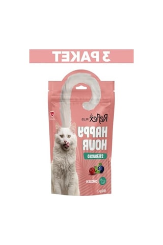 Tavuk Aromalı Kedi Ödülü, 3 X 60 G Paket