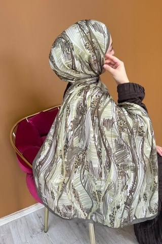 Mimiyum Perla Şal- Sarmal Desen - Model 3 Çok Renkli