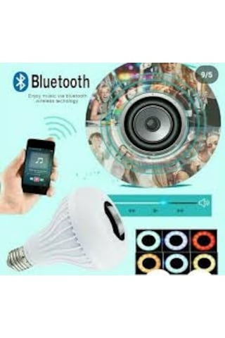 Watton 12 W Bigem Müzik Çalan Kumandalı Renk Değiştiren Bt- Ampul