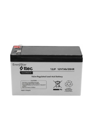 Ttec Ultimate 12v 7ah Oyuncak Araba Aküsü Pilsan Uyumlu Uzun Ömürlü