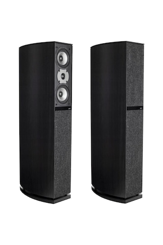 Jamo D 590 Special Edition Black Siyah Kule Tipi Hoparlör Çift ı