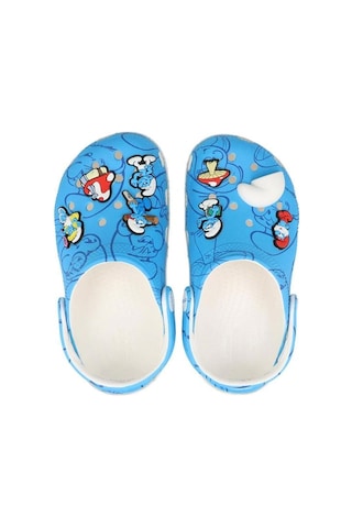 Crocs Smurfs Classic Clog K Çocuk Sandalet 210821-90h Renkli