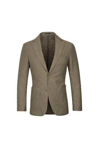 Hatemoğlu Yeşil Slim Fit Mono Yaka Casual Ceket