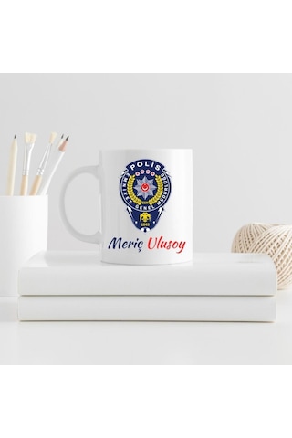 Polislere Özel Tasarımlı Kupa Bardak