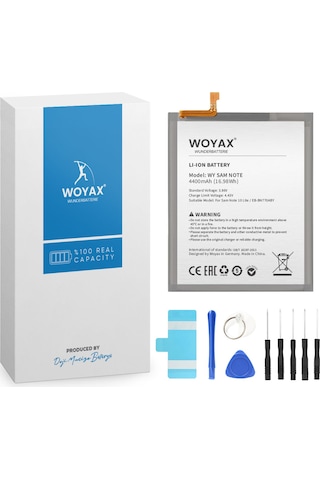 Samsung Galaxy Uyumlu Note 10 Lite Woyax by Deji Batarya