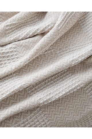 Palea Koltuk Şalı 170x210 Cm Multicolor Krem - Bej